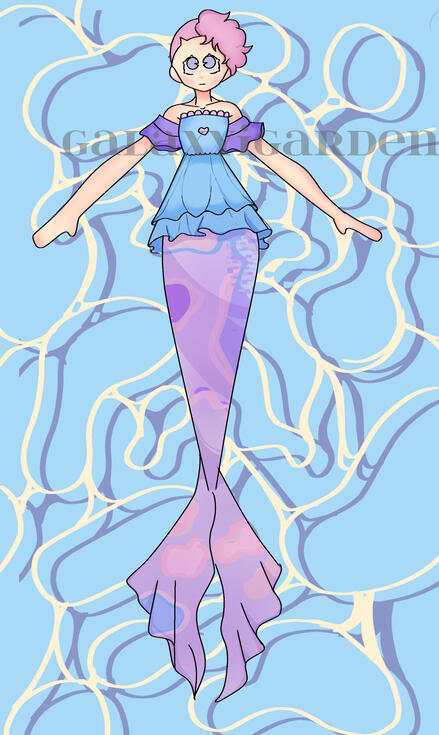 Mermaid/Completed Color Study